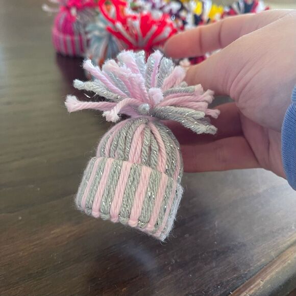 Hat Christmas Tree Ornaments Holiday Winter Ornament Decor - Picture 4 of 8